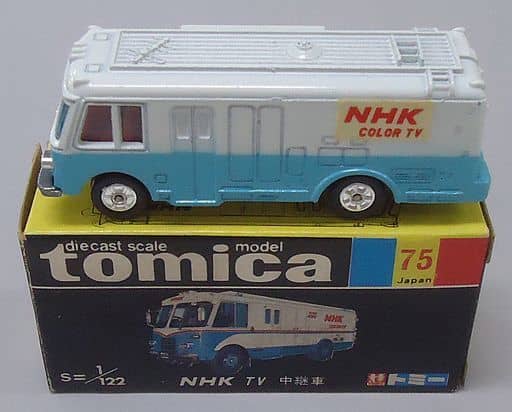 駿河屋 -<中古>1/122 NHK TV中継車(ホワイト×ライトブルー/黒箱/日本製 ...