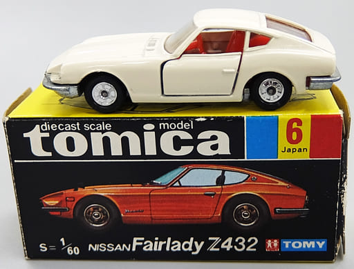 トミカ 黒箱 No.6ニッサン フェアレディZ432 日本製 1/60 - ミニカー
