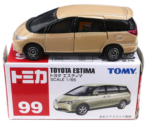 駿河屋 -<中古>1/65 トヨタ エスティマ(ペールオレンジ/赤箱/中国製/青