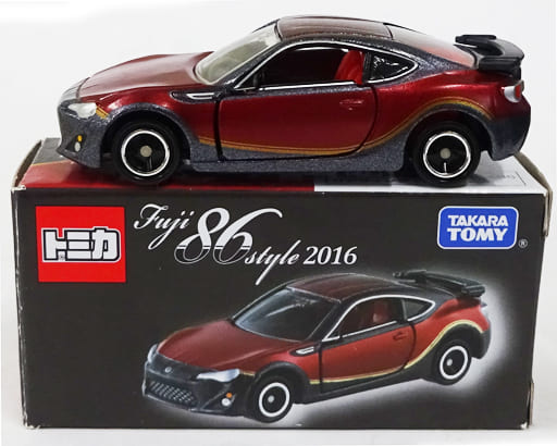 駿河屋 -<中古>1/60 トヨタ 86(メタリックレッド×ブラック) 「トミカ