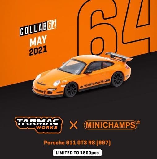 駿河屋 -<新品/中古>1/64 Porsche 911 GT3 RS 997(オレンジ) [T64MC