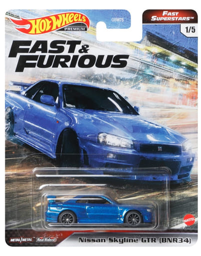 駿河屋 -<新品/中古>1/64 日産 スカイライン GTR (BNR34) 「Hot Wheels