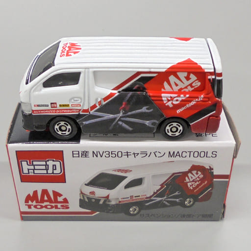 1/69 日産 NV350キャラバン MACTOOLS(ホワイト×ブラック×レッド) 「トミカ」 1/69 日産 NV350キャラバン MACTOOLS(ホワイト×ブラック×レッド) 「トミカ」