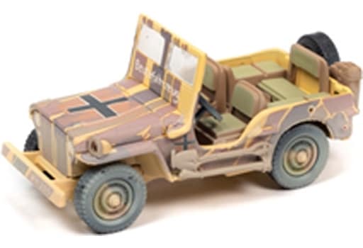 駿河屋 -<新品/中古>1/64 WWII ウィリス MB ジープ ドイツ軍捕獲車両