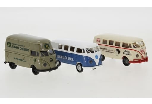 駿河屋 -<新品/中古>1/87 VW ブリー 1960 3台セット 南米で活躍 [90494