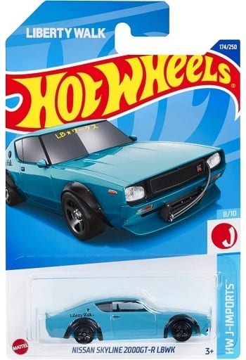 1/64 日産 スカイライン 2000 GT-R 「Hot Wheels J-IMPORTS」 [HHF40