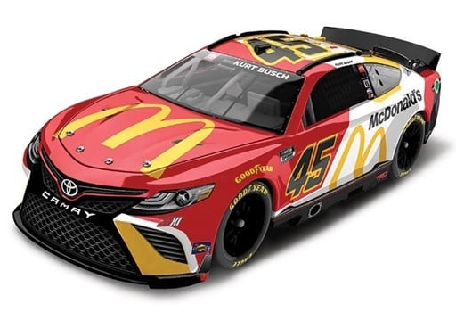 駿河屋 -<新品/中古>1/64 ”カート・ブッシュ” #45 マクドナルド TOYOTA