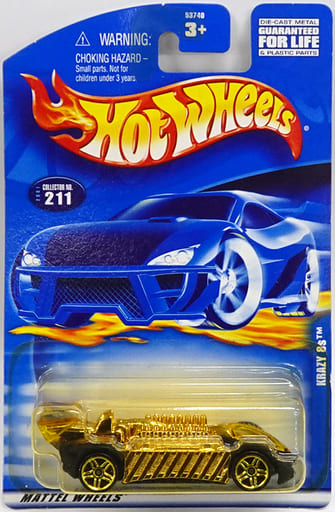 駿河屋 -<中古>1/64 KRAZY 8s(ゴールド) 「Hot Wheels」 [53740-0910