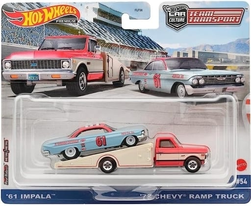 駿河屋 -<新品/中古>1/64 積載車両:'61 インパラ トランスポーター