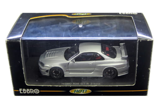 駿河屋 -<中古>[箱破損] 1/43 NISMO R34 GT-R Z-tune(シルバー) 「HOT ...