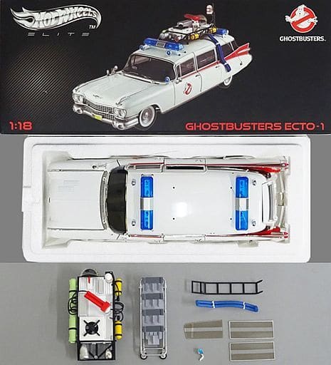 サイズ交換OK】 希少!ホットウィール 1/18 エリート ECTO-1