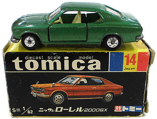 TOMICA　トミカ　日産ローレル　2000GX　1Aホイール　箱付き