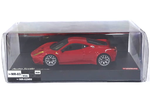 おまけ付き【新品】レッドメタリック　ミニッツ458 Italia GT2