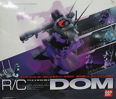 動作確認済R/CテックロイドドムMS-09DOMラジコンバンダイ機動戦士ガンダム