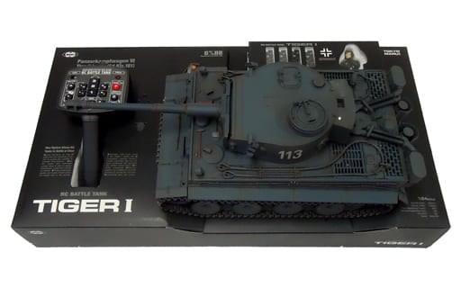 駿河屋  <中古> ドイツ重戦車 タイガーI 初期型 RCバトルタンク