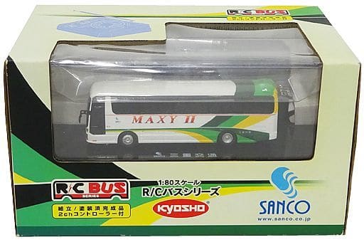 駿河屋 -<中古>1/80 三重交通 MAXY II(ホワイト×グリーン×イエロー