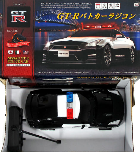 駿河屋 -<中古>1/20 日産 GT-R パトカー AMERICAN STYLE 27MHz仕様