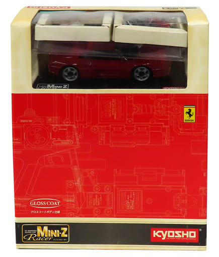 ラジコン　[箱破損/付属品欠品] 1/27 MR-01 フェラーリF355(レッド) グロスコートボディ仕様 バンドNo.12 27.255MHz仕様 「ミニッツレーサー」 [30202GR]