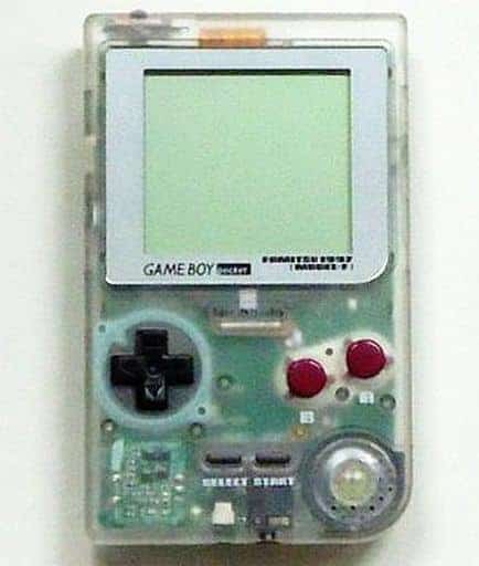 箱 取説 付き　GAME BOY Pocket スケルトン / クリア 海外版