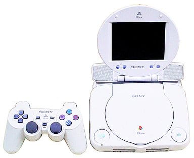 駿河屋 -<中古>PS-ONE+LCDモニターコンボ(箱・説明書無し