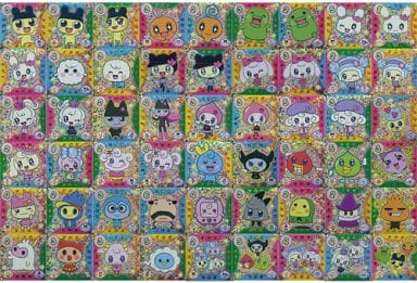 駿河屋 中古 全54種セット たまごっち つなげてたまともしーる 第1弾 ブースターパック シール ステッカー