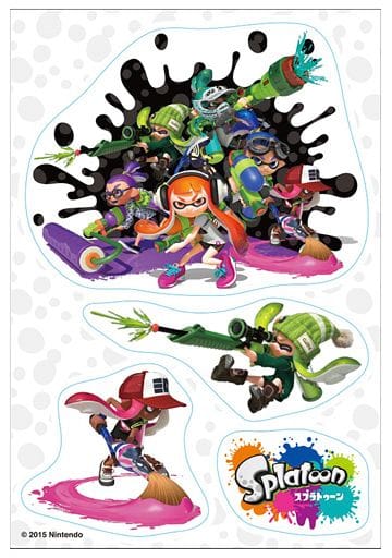 駿河屋 - 【買取】D.集合 クリアステッカー 「Splatoon(スプラトゥーン