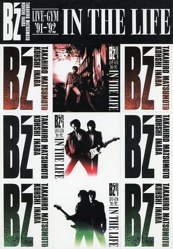 駿河屋 -<中古>B'z ステッカー 「B'z LIVE-GYM '91～'92 IN THE LIFE