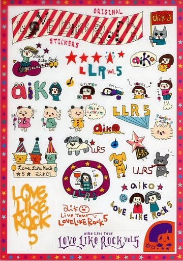 駿河屋 -<中古>aiko ステッカー 「aiko Live Tour Love Like Rock vol ...