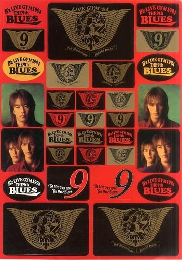 駿河屋 -<中古>B'z ステッカー 「B'z LIVE-GYM '94 “The 9th Blues