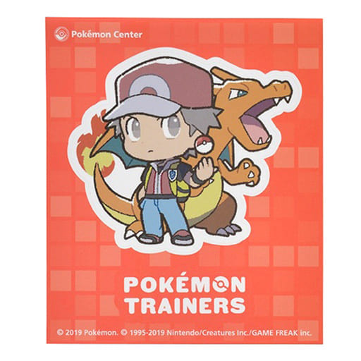 駿河屋 -<中古>レッド&リザードン ステッカー Pokemon Trainers