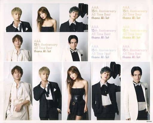 駿河屋 -<中古>AAA プリントシール 「CD AAA 15th Anniversary All