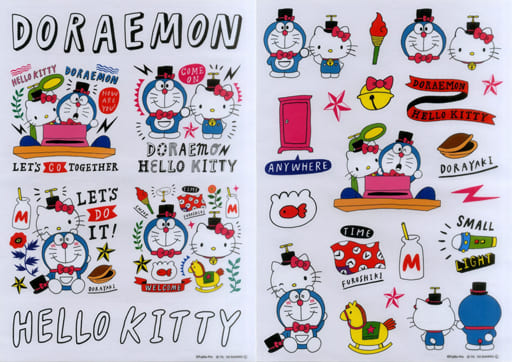 駿河屋 中古 ドラえもん ハローキティ ステッカー ドラえもん ハローキティ Asoko Asoko De Doraemon Hello Kitty シール ステッカー 駿河屋 中古 ドラえもん ハローキティ ステッカー ドラえもん ハローキティ Asoko Asoko De Doraemon Hello Kitty シール ステッカー