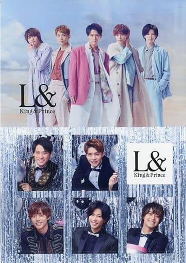 King　＆　Prince2019（初回限定盤）L&初回限定盤ポスターとシール