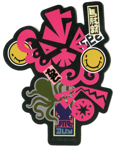 ニンテンドートーキョー CROSSING SPLATOON ステッカー