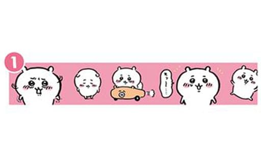 駿河屋 -<中古>01.ちいかわ(ピンク) 「ちいかわ マスキングテープ