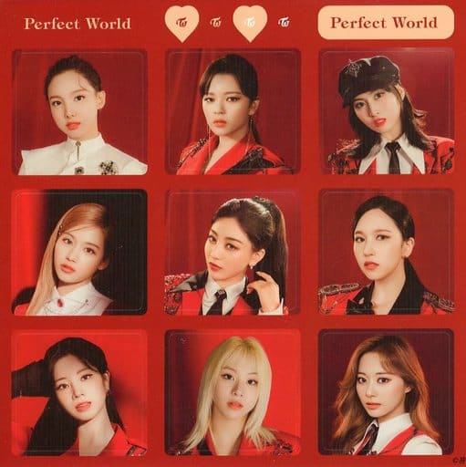 駿河屋 -<中古>TWICE Perfect Worldステッカー 「TWICE 『CD Perfect