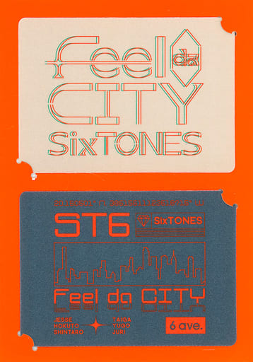 駿河屋 -<中古>SixTONES ツアーステッカー(2枚セット) 「SixTONES Feel