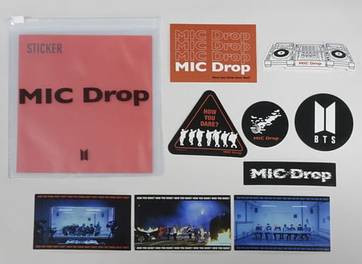 駿河屋 -<中古>BTS(防弾少年団) MIC Drop ステッカーセット(9枚組