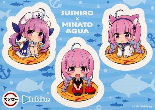 駿河屋 - 【買取】湊あくあ オリジナルステッカー 「スシロー
