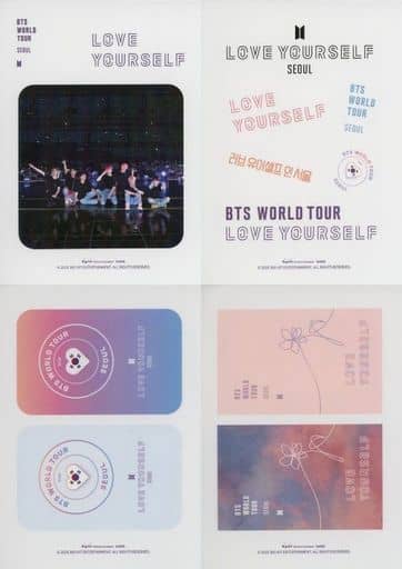駿河屋 -<中古>BTS(防弾少年団) ステッカー(4枚セット) 「Blu-ray/DVD