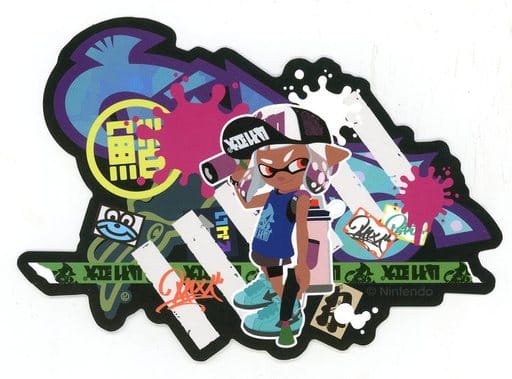 駿河屋 - 【買取】デザインA ステッカー CROSSING SPLATOON 「Splatoon