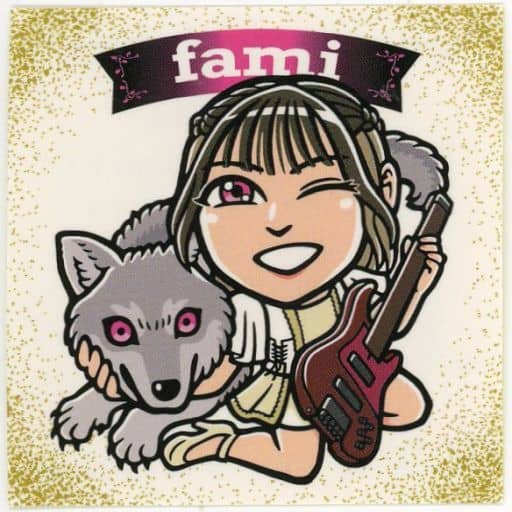fami(LOVEBITES) イラストシール 「CD Judgement Day 通常盤」 封入特典 fami(LOVEBITES) イラストシール 「CD Judgement Day 通常盤」 封入特典