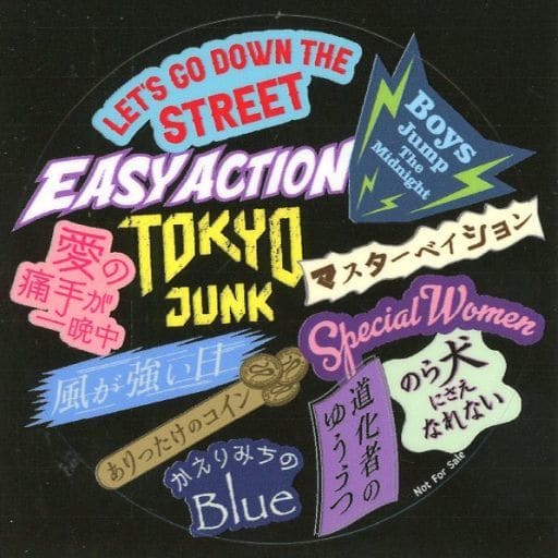 駿河屋 -<中古>THE STREET SLIDERS オリジナルステッカー(Type.A) 「CD