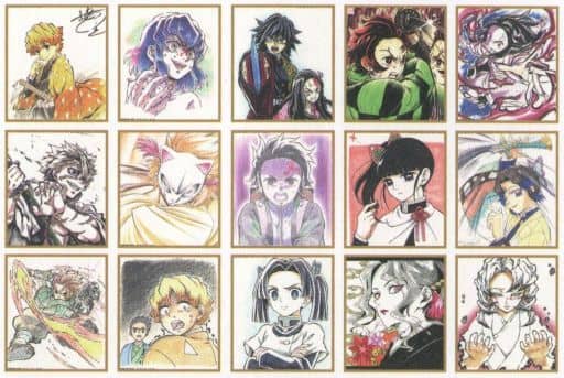 駿河屋 -<中古>全15種セット 「鬼滅の刃 全集中展 作画スタッフ全集中