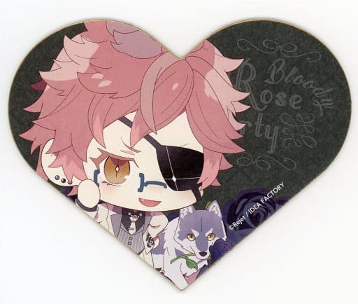 駿河屋 中古 月浪シン ハート型色紙 Diabolik Lovers ちびっこヴァンパイア ブラッディローズパーティー くじ Type B C 6賞 紙製品その他