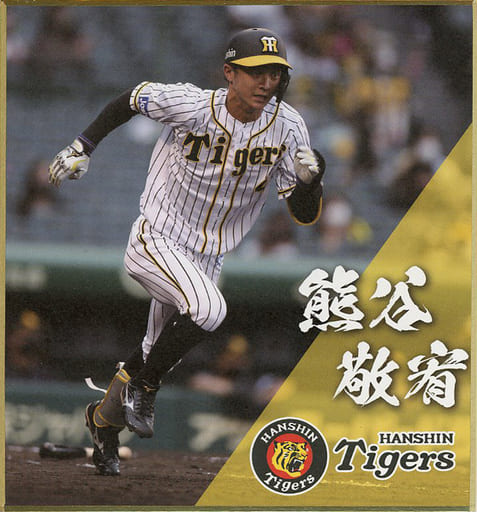 熊谷 敬宥 #4 阪神タイガース サイン色紙 fkip.unmul.ac.id
