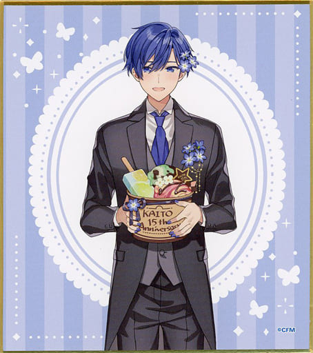 KAITO ミニ色紙 「楽天コレクション VOCALOID KAITO 15th Anniversary」 C-1賞 KAITO ミニ色紙 「楽天コレクション VOCALOID KAITO 15th Anniversary」 C-1賞