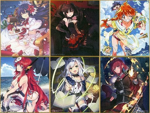シンプルでおしゃれ じ引き堂 ファンタジア・リビルド オマケ ミニ色紙