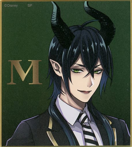 マレウス・ドラコニア 「ディズニー ツイステッドワンダーランド LINE公式スタンプアートフェア ブラインドミニ色紙 LNアート B」