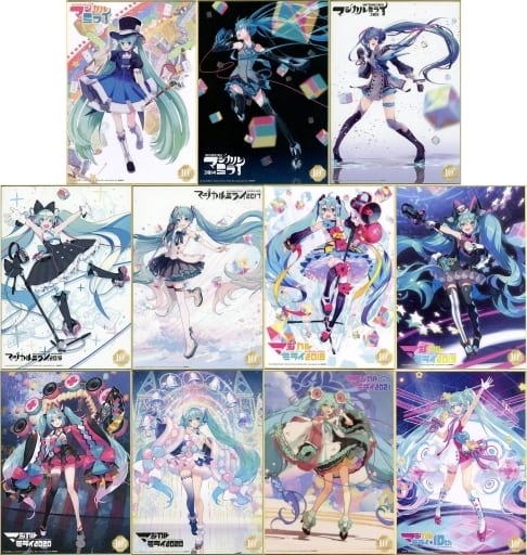 駿河屋 - 【買取】全11種セット 「フラットガシャポン 初音ミク